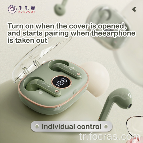 Gerçek Kablosuz Kulaklık Bluetooth Kulaklık Dokunmatik Kontrol